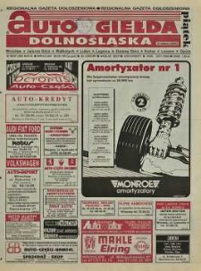 Auto Giełda Dolnośląska : regionalna gazeta ogłoszeniowa, R. 5, 1997, nr 38 (366) [9.05]