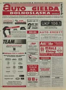 Auto Giełda Dolnośląska : regionalna gazeta ogłoszeniowa, R. 5, 1997, nr 43 (371) [27.05]
