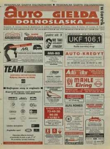 Auto Giełda Dolnośląska : regionalna gazeta ogłoszeniowa, R. 5, 1997, nr 45 (373) [3.06]