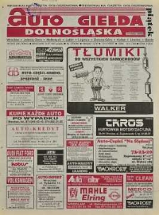 Auto Giełda Dolnośląska : regionalna gazeta ogłoszeniowa, R. 5, 1997, nr 54 (382) [4.07]