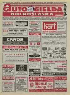 Auto Giełda Dolnośląska : regionalna gazeta ogłoszeniowa, R. 5, 1997, nr 56 (384) [11.07]