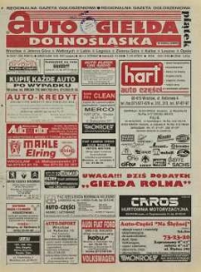 Auto Giełda Dolnośląska : regionalna gazeta ogłoszeniowa, R. 5, 1997, nr 62 (390) [8.08]
