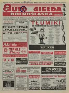 Auto Giełda Dolnośląska : regionalna gazeta ogłoszeniowa, R. 5, 1997, nr 68 (396) [29.08]