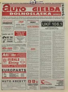 Auto Giełda Dolnośląska : regionalna gazeta ogłoszeniowa, R. 5, 1997, nr 71 (399) [9.09]