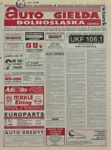 Auto Giełda Dolnośląska : regionalna gazeta ogłoszeniowa, R. 5, 1997, nr 75 (403) [23.09]