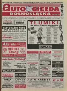 Auto Giełda Dolnośląska : regionalna gazeta ogłoszeniowa, R. 5, 1997, nr 76 (404) [26.09]