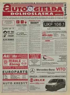 Auto Giełda Dolnośląska : regionalna gazeta ogłoszeniowa, R. 5, 1997, nr 77 (405) [30.09]