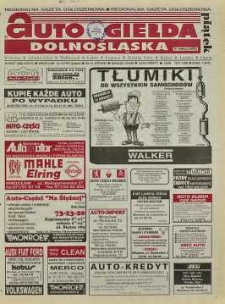 Auto Giełda Dolnośląska : regionalna gazeta ogłoszeniowa, R. 5, 1997, nr 80 (408) [10.10]