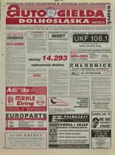 Auto Giełda Dolnośląska : regionalna gazeta ogłoszeniowa, R. 5, 1997, nr 85 (413) [28.10]