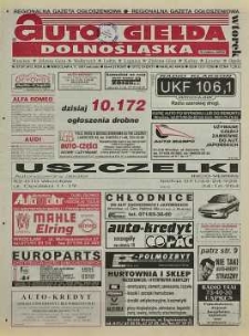 Auto Giełda Dolnośląska : regionalna gazeta ogłoszeniowa, R. 5, 1997, nr 87 (415) [4.11]