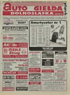 Auto Giełda Dolnośląska : regionalna gazeta ogłoszeniowa, R. 5, 1997, nr 88 (416) [7.11]