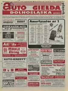 Auto Giełda Dolnośląska : regionalna gazeta ogłoszeniowa, R. 5, 1997, nr 92 (419) [21.11]