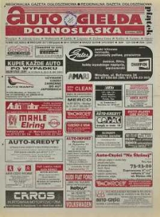 Auto Giełda Dolnośląska : regionalna gazeta ogłoszeniowa, R. 5, 1997, nr 94 (421) [28.11]