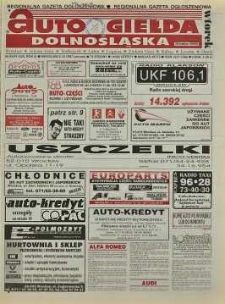 Auto Giełda Dolnośląska : regionalna gazeta ogłoszeniowa, R. 5, 1997, nr 95 (422) [2.12]
