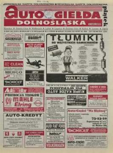 Auto Giełda Dolnośląska : regionalna gazeta ogłoszeniowa, R. 5, 1997, nr 96 (423) [5.12]