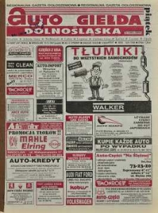 Auto Giełda Dolnośląska : regionalna gazeta ogłoszeniowa, R. 5, 1997, nr 100 (427) [19.12]