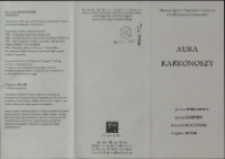 Aura Karkonoszy - folder [Dokument życia społecznego]
