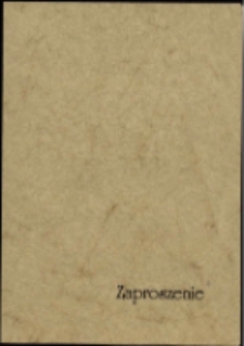 III Forum Bibliotekarzy Jeleniogórskich pod patronatem Prezydenta Jeleniej Góry - zaproszenie [Dokument życia społecznego]