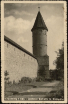 Löwenberg i. Schl. Laubaner Torturm m. Wehrgang [Dokument ikonograficzny]