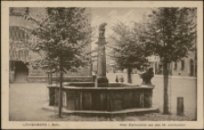 Löwenberg i. Schl., Alter Zierbrunnen aus dem 16. Jahrhundert [Dokument ikonograficzny]
