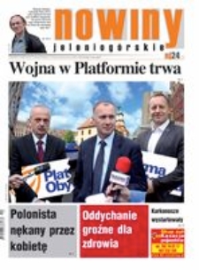 Nowiny Jeleniogórskie : tygodnik społeczny, R.56!, 2015, nr 10 (2907) [Dokument elektroniczny]