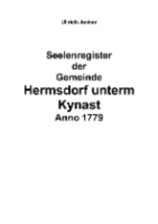 Seelenregister der Gemeinde Hermsdorf unterm Kynast Anno 1779 [Dokument elektroniczny]