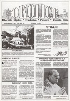Okolice: Oborniki Śląskie, Trzebnica, Prusice, Wisznia Mała, 1993, nr 6 (18) [21.05]