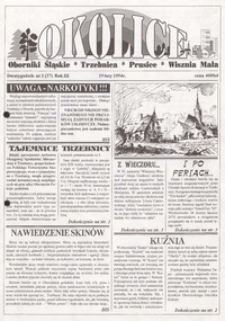 Okolice : Oborniki Śląskie, Trzebnica, Prusice, Wisznia Mała, 1994, nr 2 (27) [19.02]