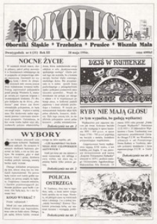 Okolice : Oborniki Śląskie, Trzebnica, Prusice, Wisznia Mała, 1994, nr 6 (31) [28.05]