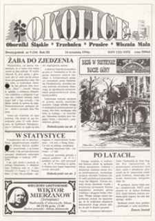 Okolice : Oborniki Śląskie, Trzebnica, Prusice, Wisznia Mała, 1994, nr 9 (34) [24.09]