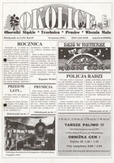 Okolice : Oborniki Śląskie, Trzebnica, Prusice, Wisznia Mała, 1995, nr 3 (39) [10.06]