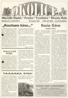 Okolice : Oborniki Śląskie, Trzebnica, Prusice, Wisznia Mała, 1995, nr 4 (40) [25.08]