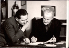 Władysław Kowalczyk i Wiktor Cywiński (fot. 2) [Dokument ikonograficzny]