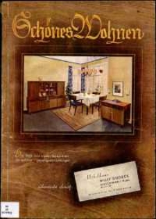 Schönes Wohnen : ein Heft mit vielen Beispielen für schöne Wohnungseinrichtungen