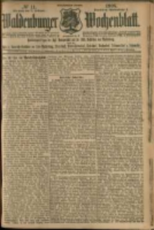 Waldenburger Wochenblatt, Jg. 54, 1908, nr 11