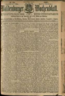 Waldenburger Wochenblatt, Jg. 54, 1908, nr 20