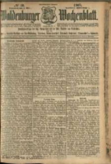 Waldenburger Wochenblatt, Jg. 54, 1908, nr 36