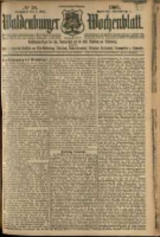 Waldenburger Wochenblatt, Jg. 54, 1908, nr 38