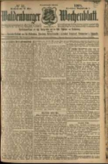 Waldenburger Wochenblatt, Jg. 54, 1908, nr 41