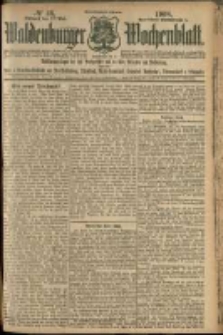 Waldenburger Wochenblatt, Jg. 54, 1908, nr 43