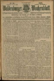 Waldenburger Wochenblatt, Jg. 54, 1908, nr 52