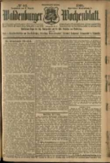 Waldenburger Wochenblatt, Jg. 54, 1908, nr 62