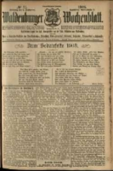 Waldenburger Wochenblatt, Jg. 54, 1908, nr 71