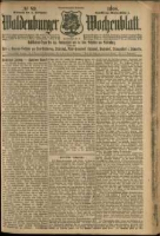 Waldenburger Wochenblatt, Jg. 54, 1908, nr 89