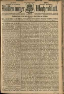 Waldenburger Wochenblatt, Jg. 54, 1908, nr 90