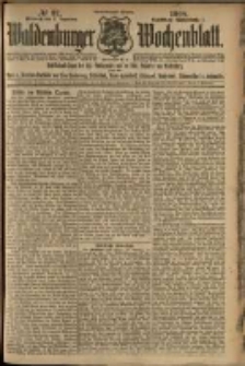 Waldenburger Wochenblatt, Jg. 54, 1908, nr 97