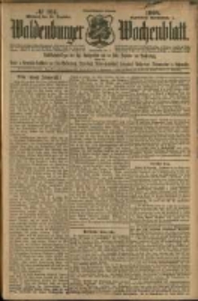 Waldenburger Wochenblatt, Jg. 54, 1908, nr 104