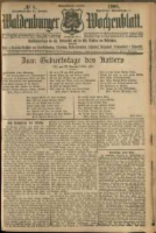 Waldenburger Wochenblatt, Jg. 54, 1908, nr 8