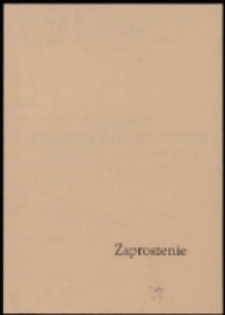 IV Forum Bibliotekarzy Jeleniogórskich pod patronatem Prezydenta Jeleniej Góry - zaproszenie [Dokument życia społecznego]