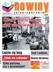 Nowiny Jeleniogórskie : tygodnik społeczny, R.57!, 2015, nr 20 (2917) [Dokument elektroniczny]